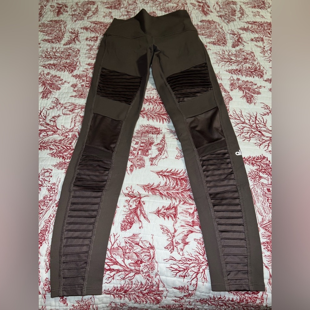 Alo Yoga 7/8 High-Waist Moto Legging Sz S